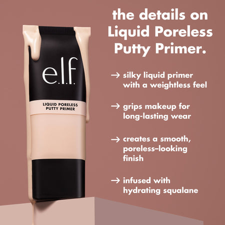 E.L.F Face Liquid Poreless Putty base maquillage lissante