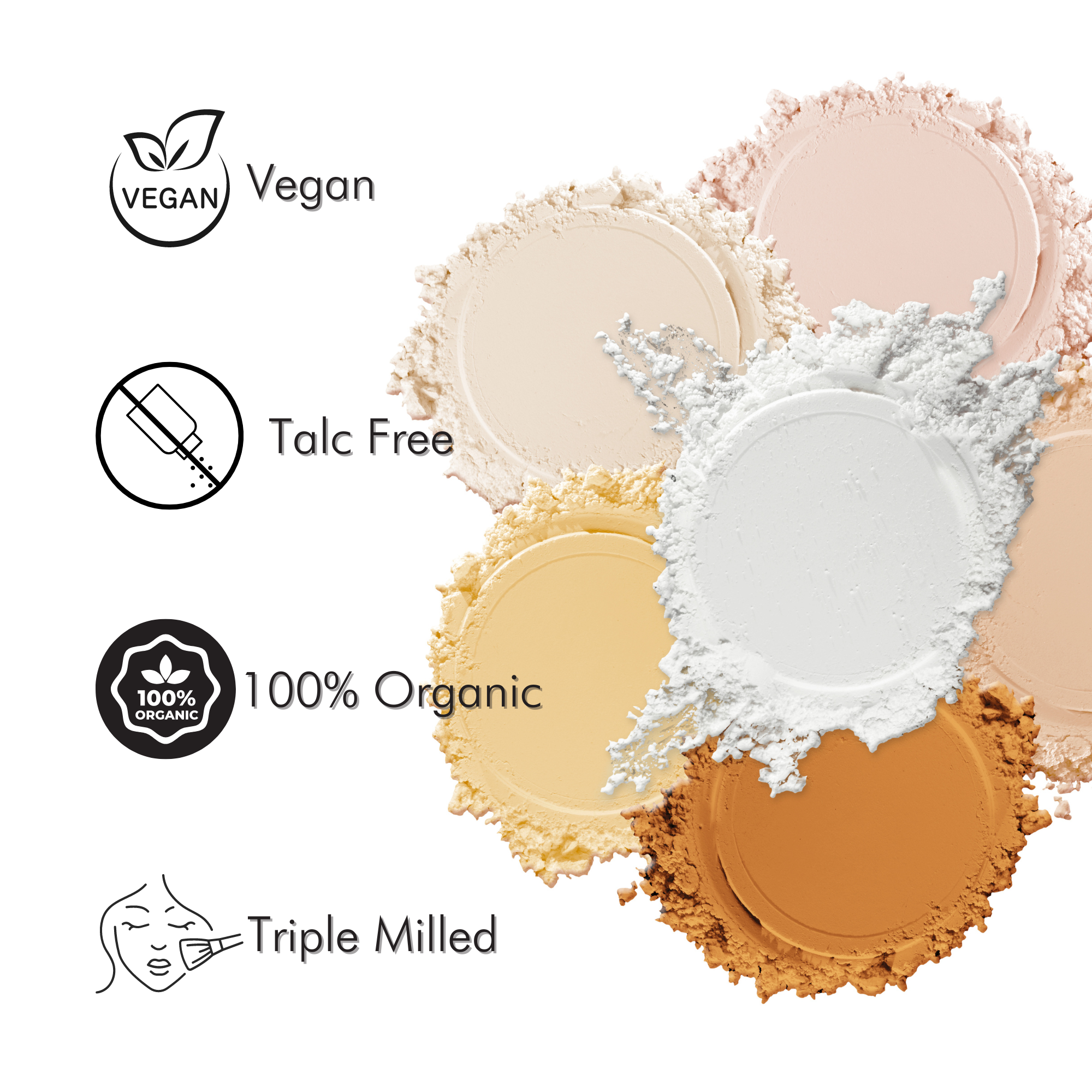 Cinema Secrets Setting Powder Ultralucent poudre fixatrice Beige fini mat