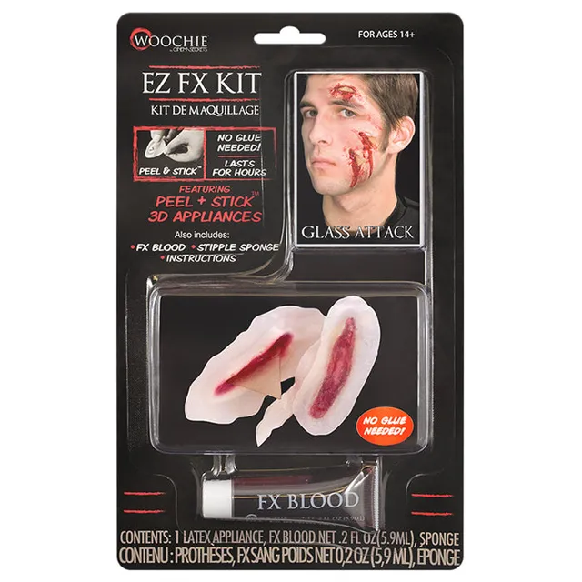 Cinema Secrets Woochie Glass Attack Kit Effets Spéciaux