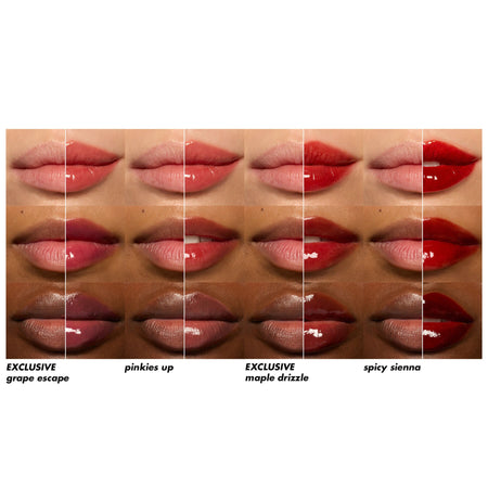 e.l.f. Lips Glossy Lip Stain rouge à lèvres kit 4 teintes longue tenue