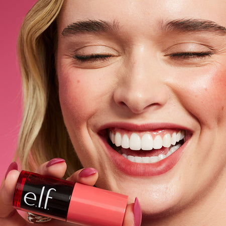 E.L.F Stain & Tint pinceau blush tête biseautée