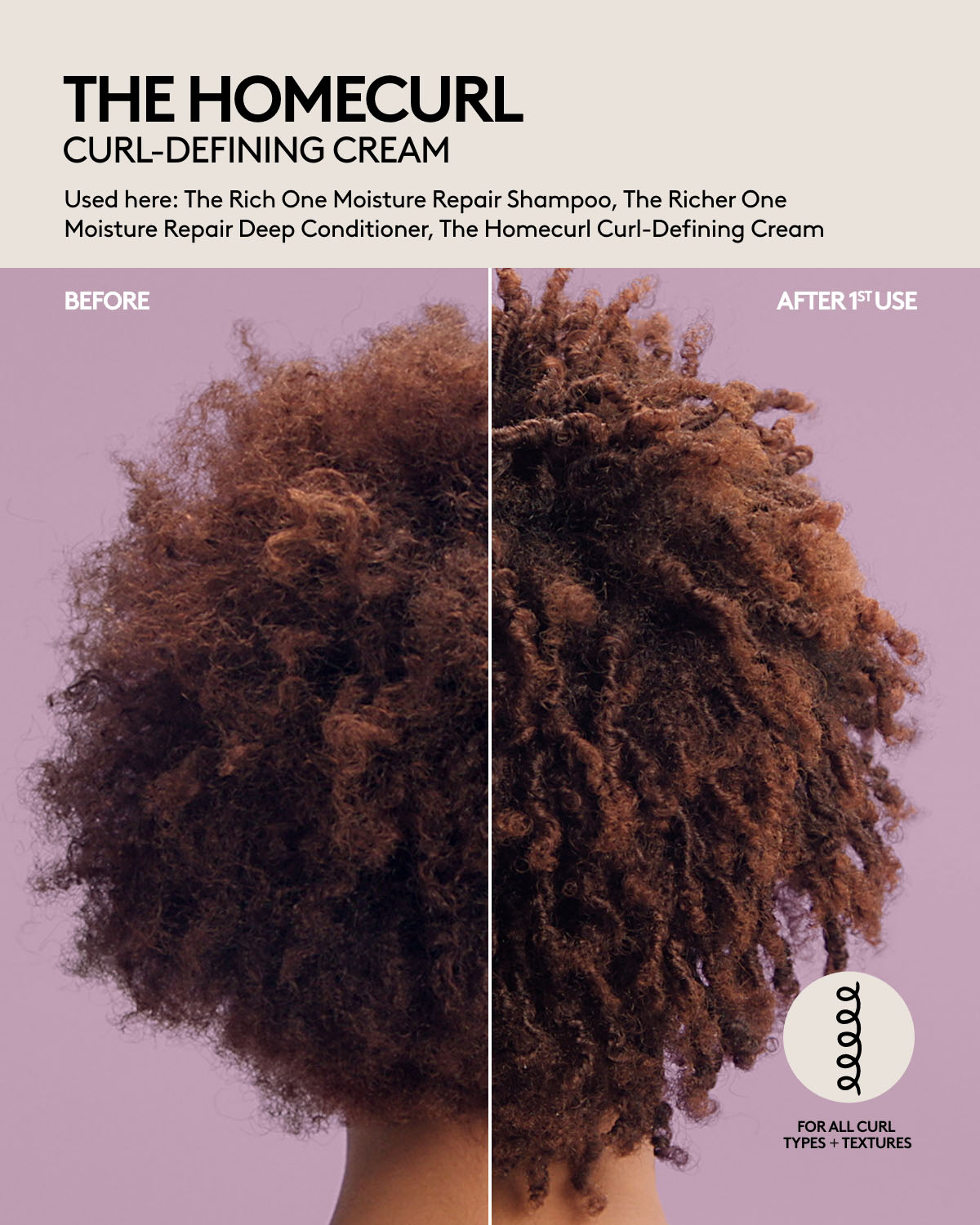 Fenty Homecurl crème définition boucles hydratante tous cheveux