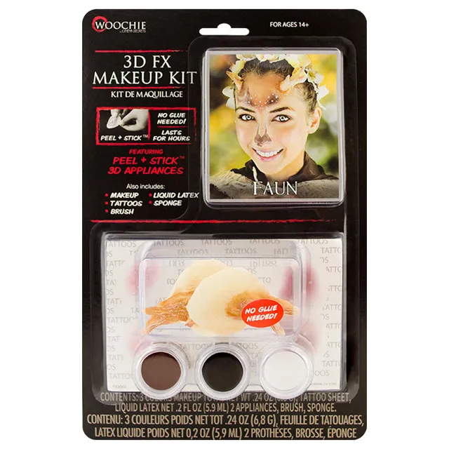 Cinema Secrets Woochie Faun 3D kit maquillage Halloween