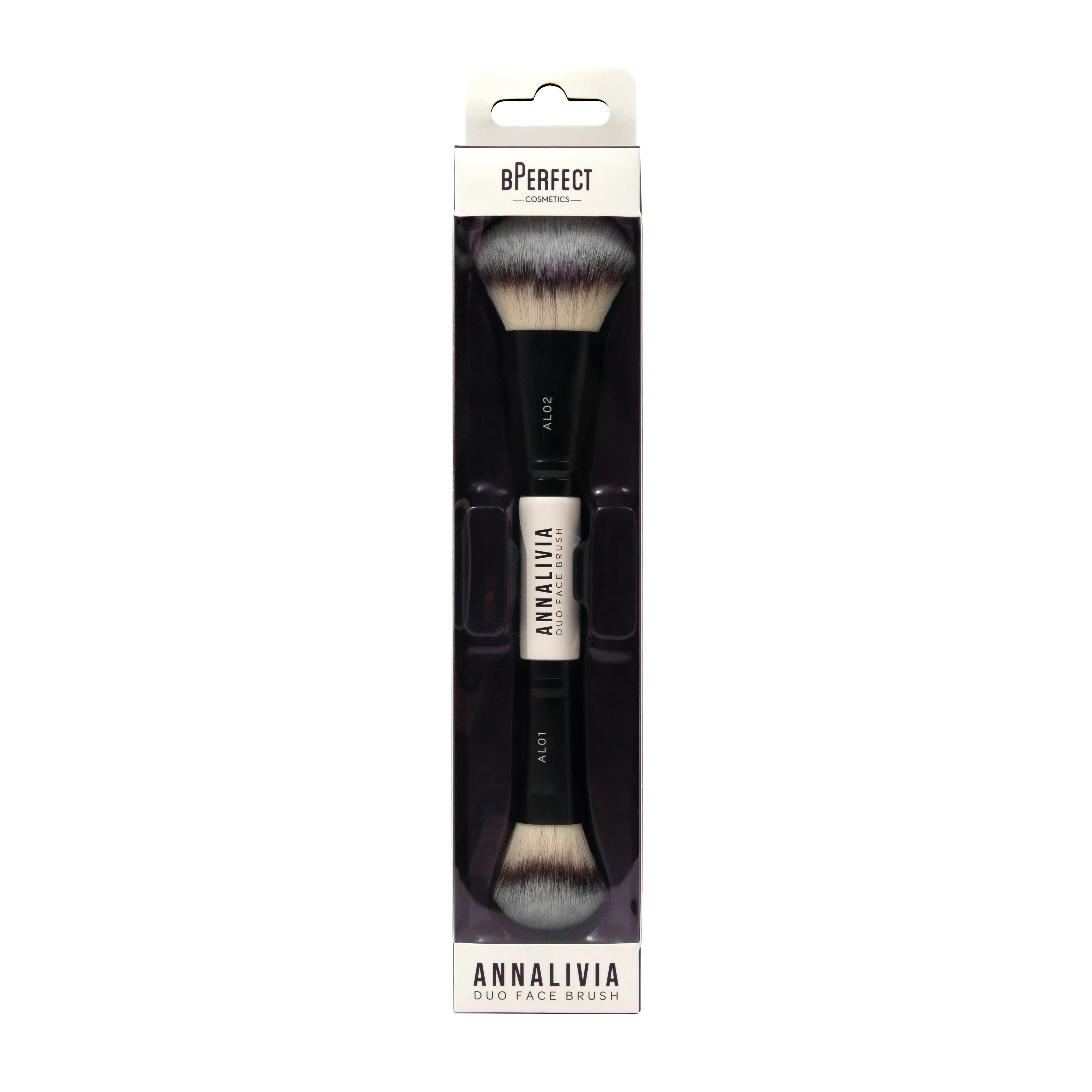 BPerfect x Annalivia Duo Face Brush pinceau visage double