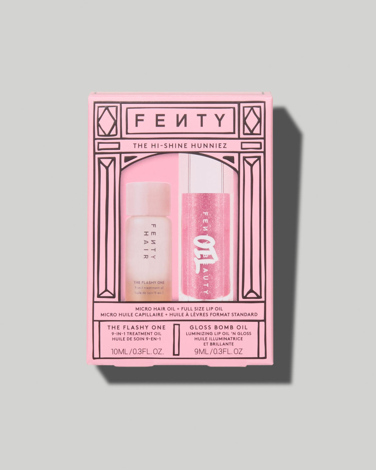 Fenty Beauty Hi-Shine Hunniez Huile Lèvres + Huile Cheveux Brillance