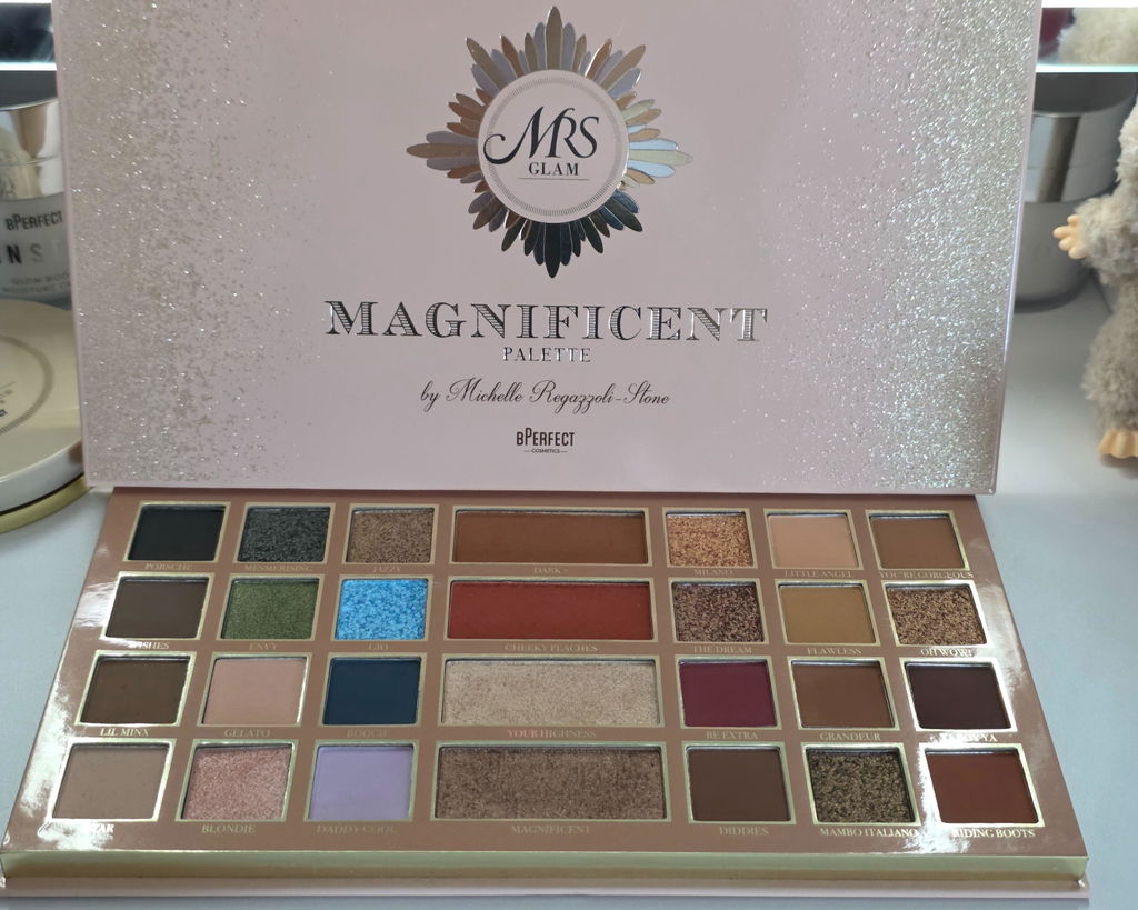 Mrs Glam Magnificent Palette Yeux et Teint 28 Teintes 48 g