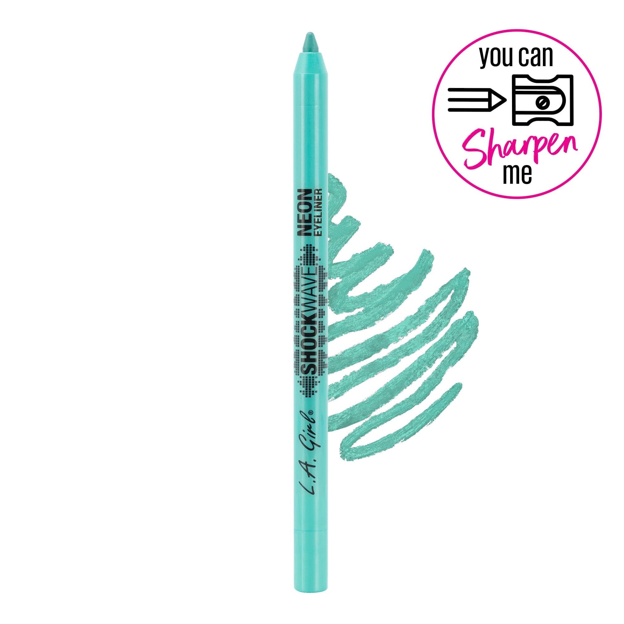 L.A. Girl Shockwave Crayon Eyeliner GP735 Electric tenue 16h