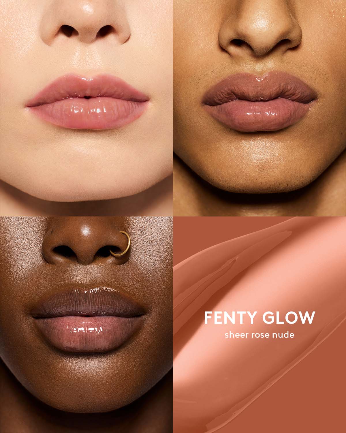 Fenty Beauty Gloss Bomb Heat Luminizer Gloss Fenty Glow 9 mL repulpant
