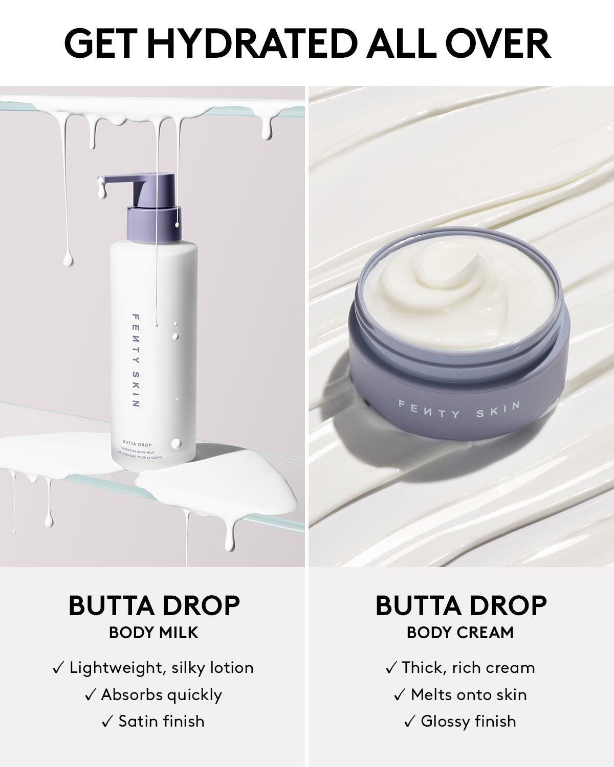 Fenty Beauty Butta Drop Coffret Soin Corps Hydratant 2 pièces