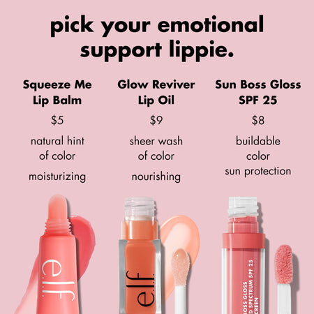 E.L.F Sun Boss Gloss SPF 25 gloss lèvres teinté haute brillance