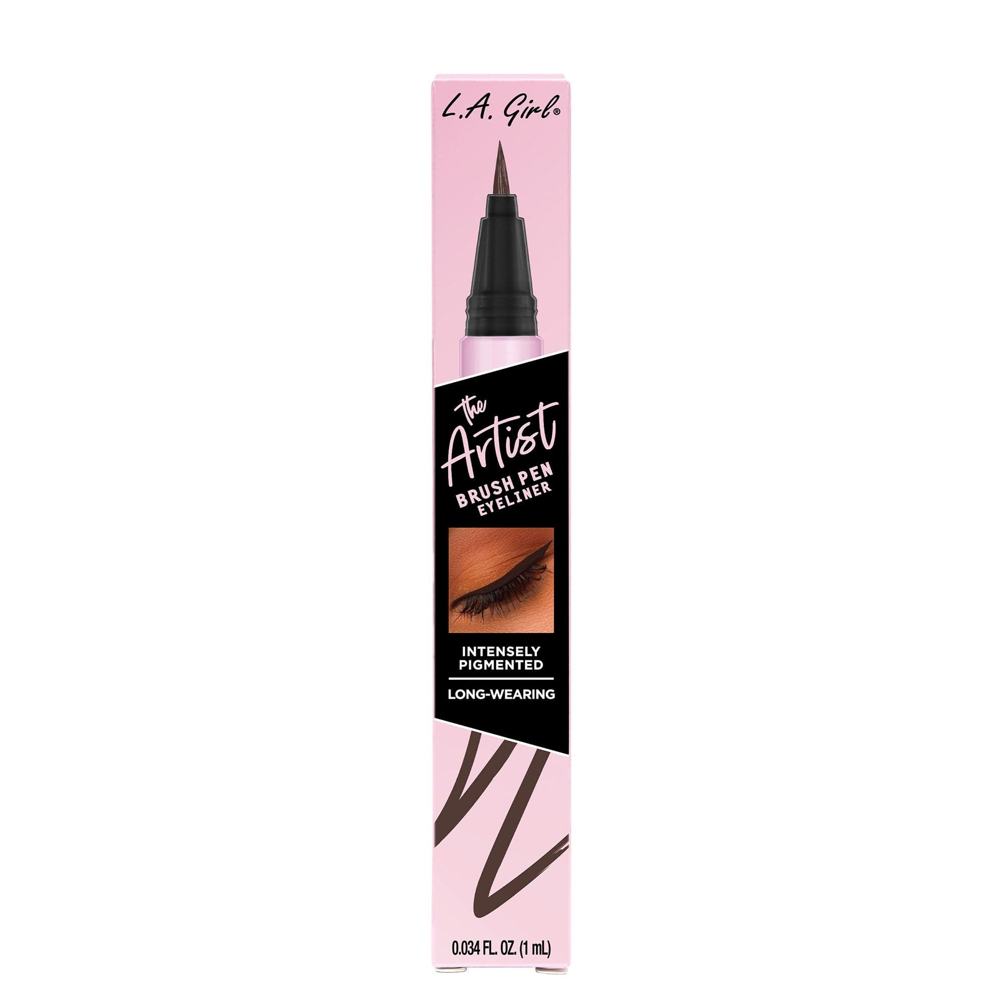 L.A. Girl Eyeliner Feutre Artist Brush GLE739 Brown