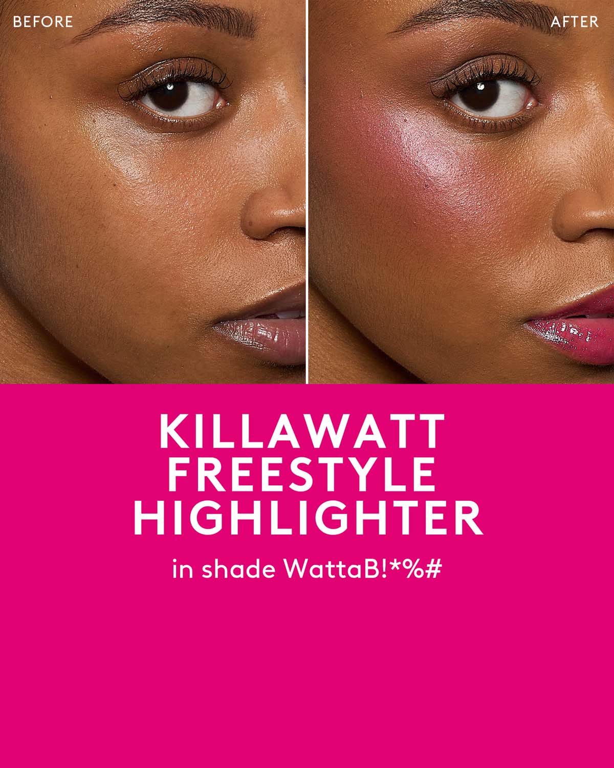 Fenty Beauty Mini Killawatt Enlumineur Rose Wattab 2x1,8 g