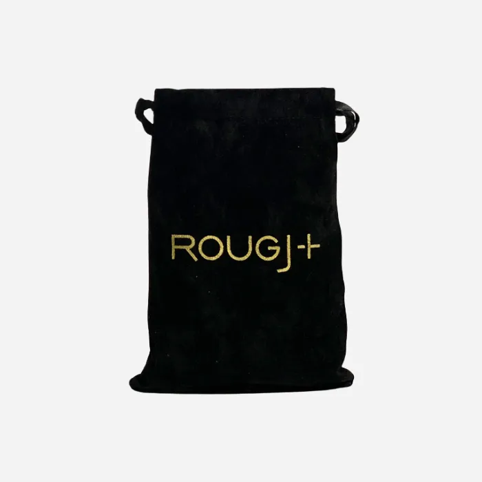 Etoile by Rougj Accessoires Black Velvet pochette velours noir