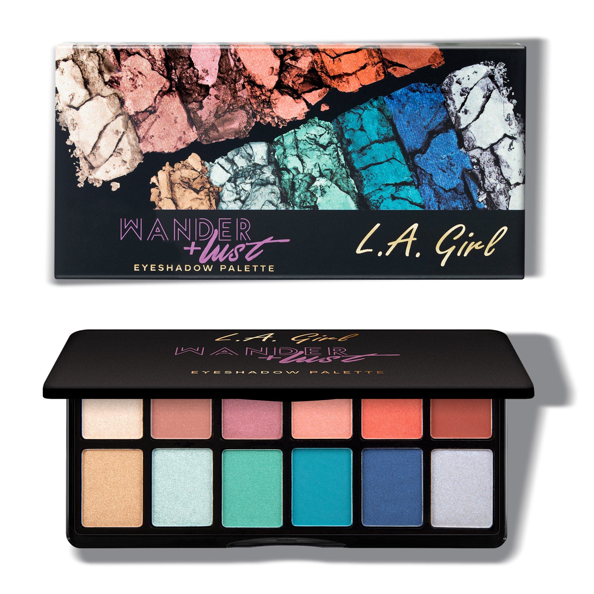 L.A. Girl Fanatic GES415 Get Feverish palette fards 12 teintes