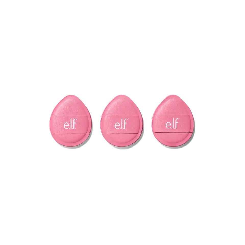 e.l.f. Pillow Puff éponge anti-cernes lot de 3 mini