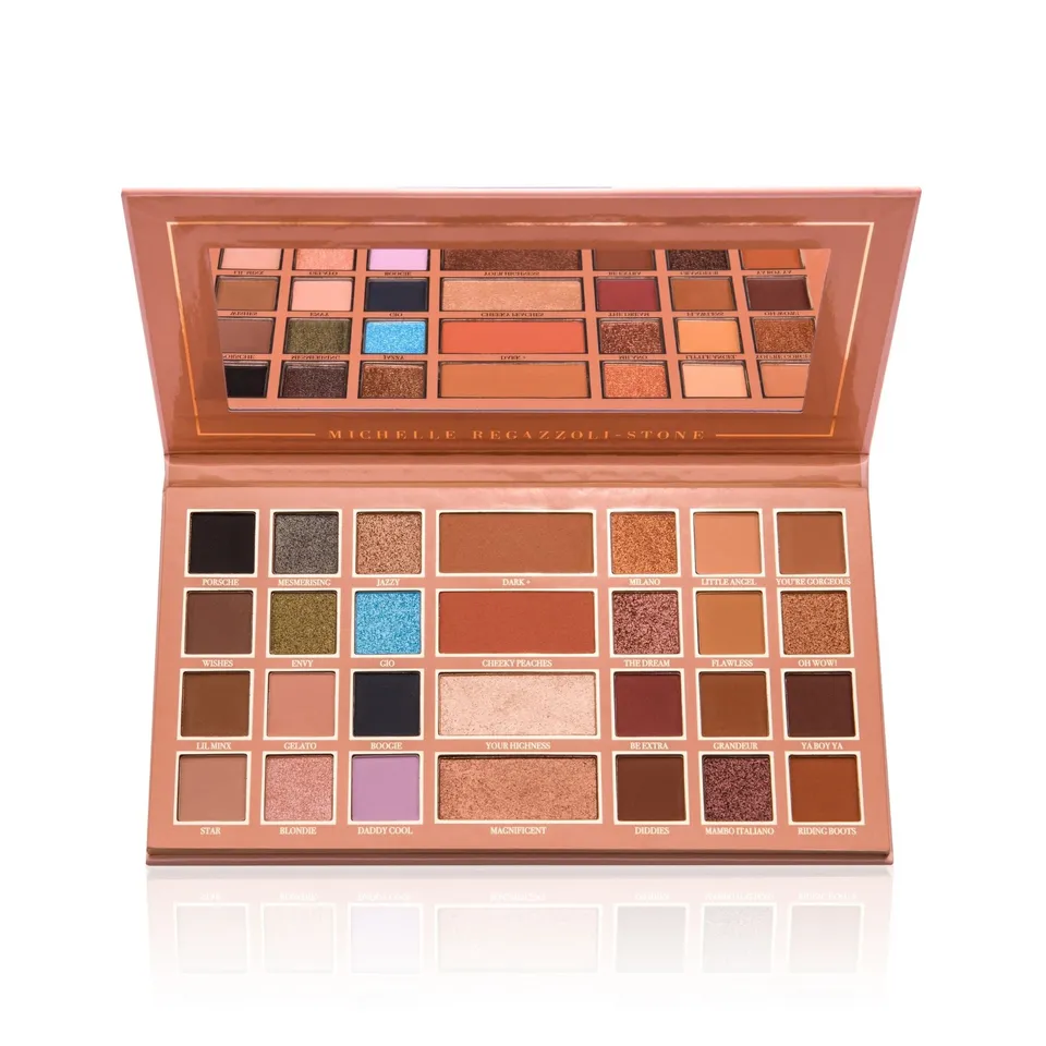 Mrs Glam Magnificent Palette Yeux et Teint 28 Teintes 48 g