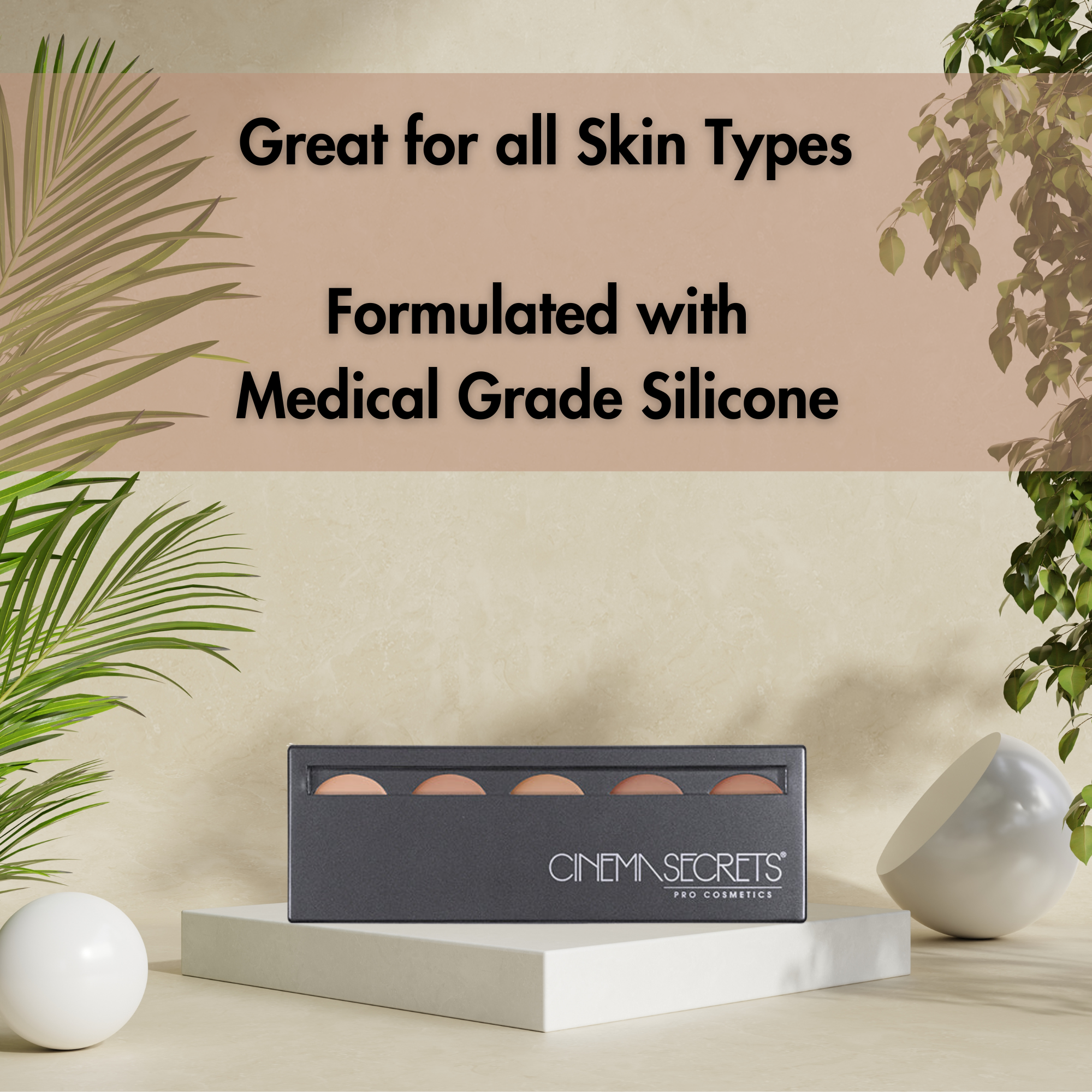 Cinema Secrets Ultimate palette fond de teint 500A beige-rosé