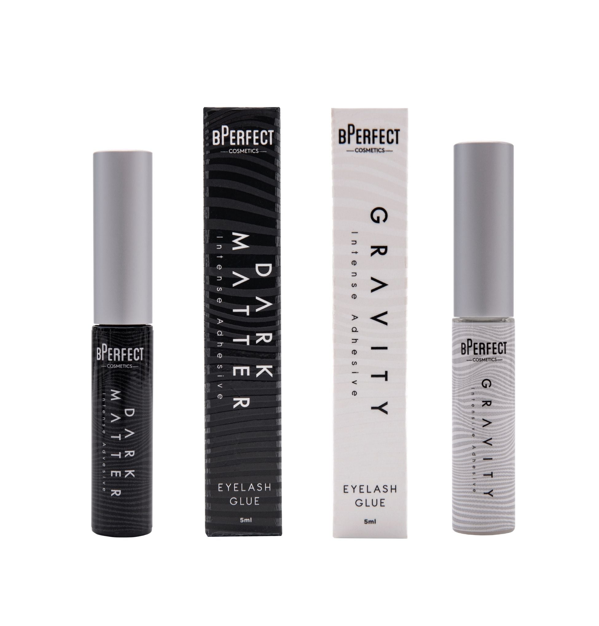 BPerfect Intense Adhesive colle faux cils 5 ml noire et transparente
