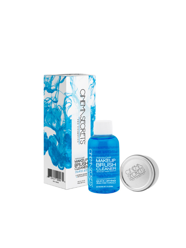Cinema Secrets Nettoyant Pinceaux Blue Vanilla Kit Mini 2 oz + Boîte