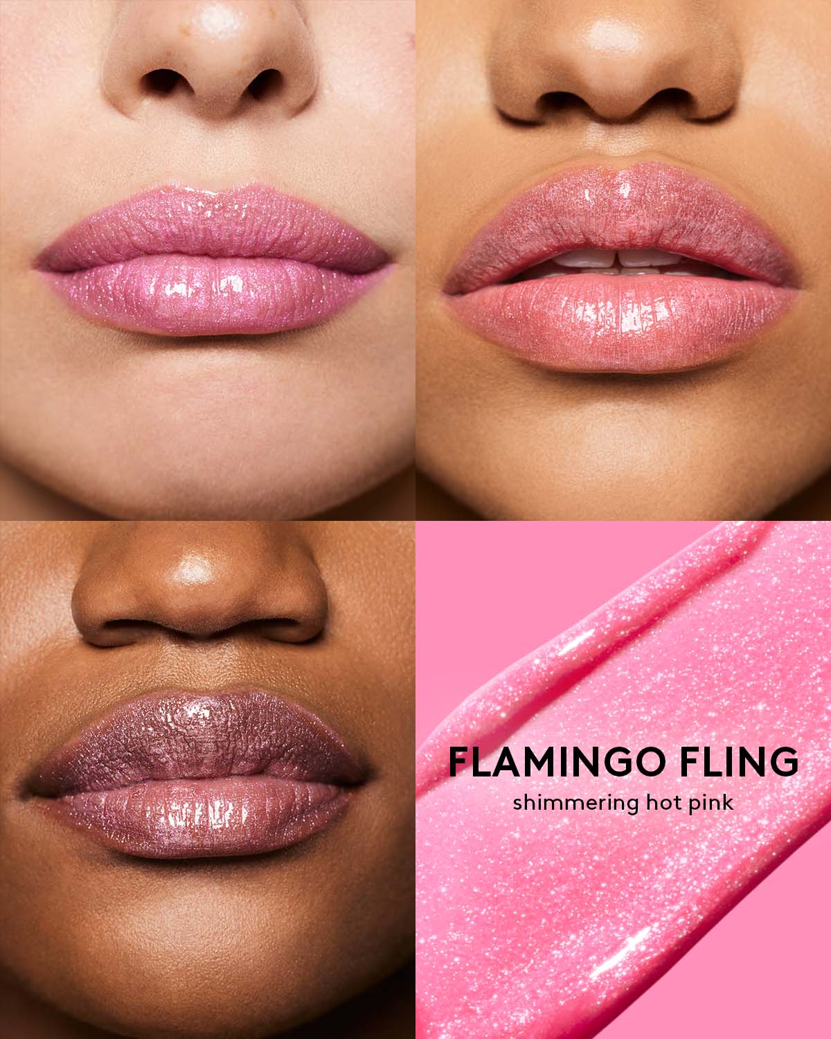 Fenty Beauty Gloss Bomb Stix gloss stick Flamingo Fling shimmer