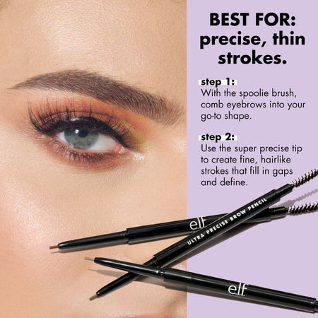 E.L.F. Ultra Precise Crayon Sourcils Rétractable Double Embout