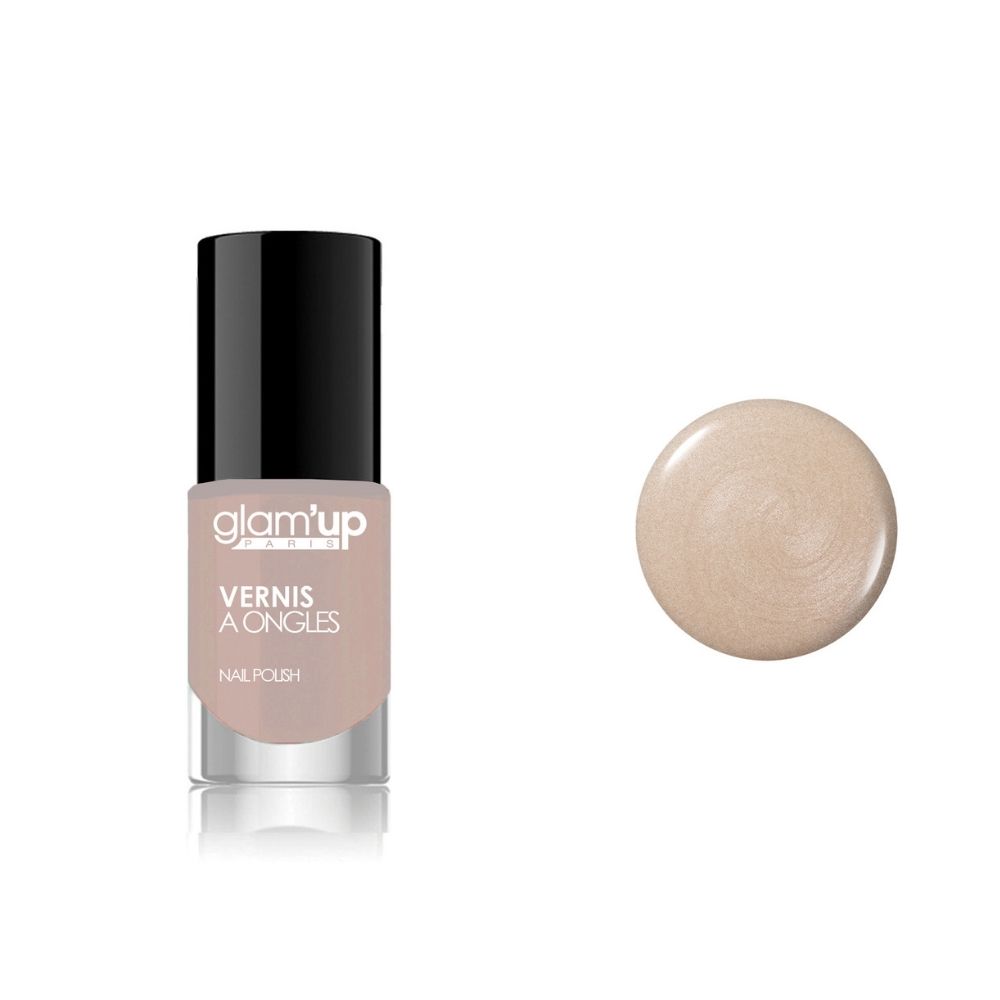 GLAM'UP Les Ongles Vernis à Ongles Nude tenue longue