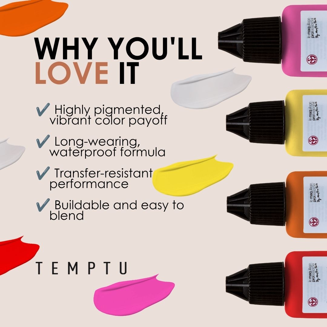 TEMPTU Creamy Air Creative Colors fond de teint 10 ml
