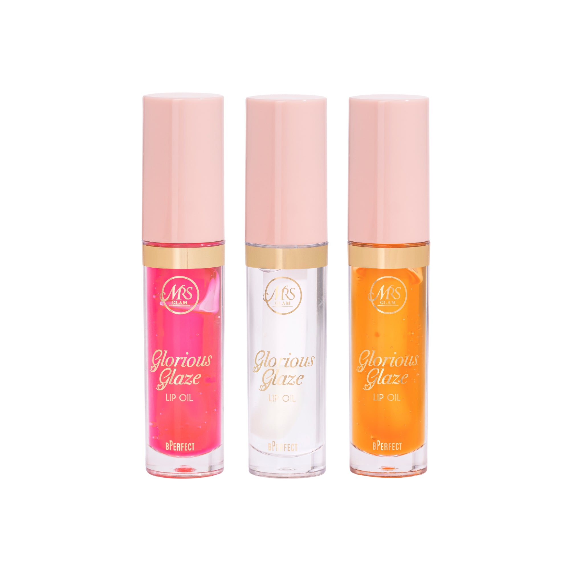 Be Perfect Mrs Glam Glorious Glaze huile lèvres Raspberry Zest 3,5 ml