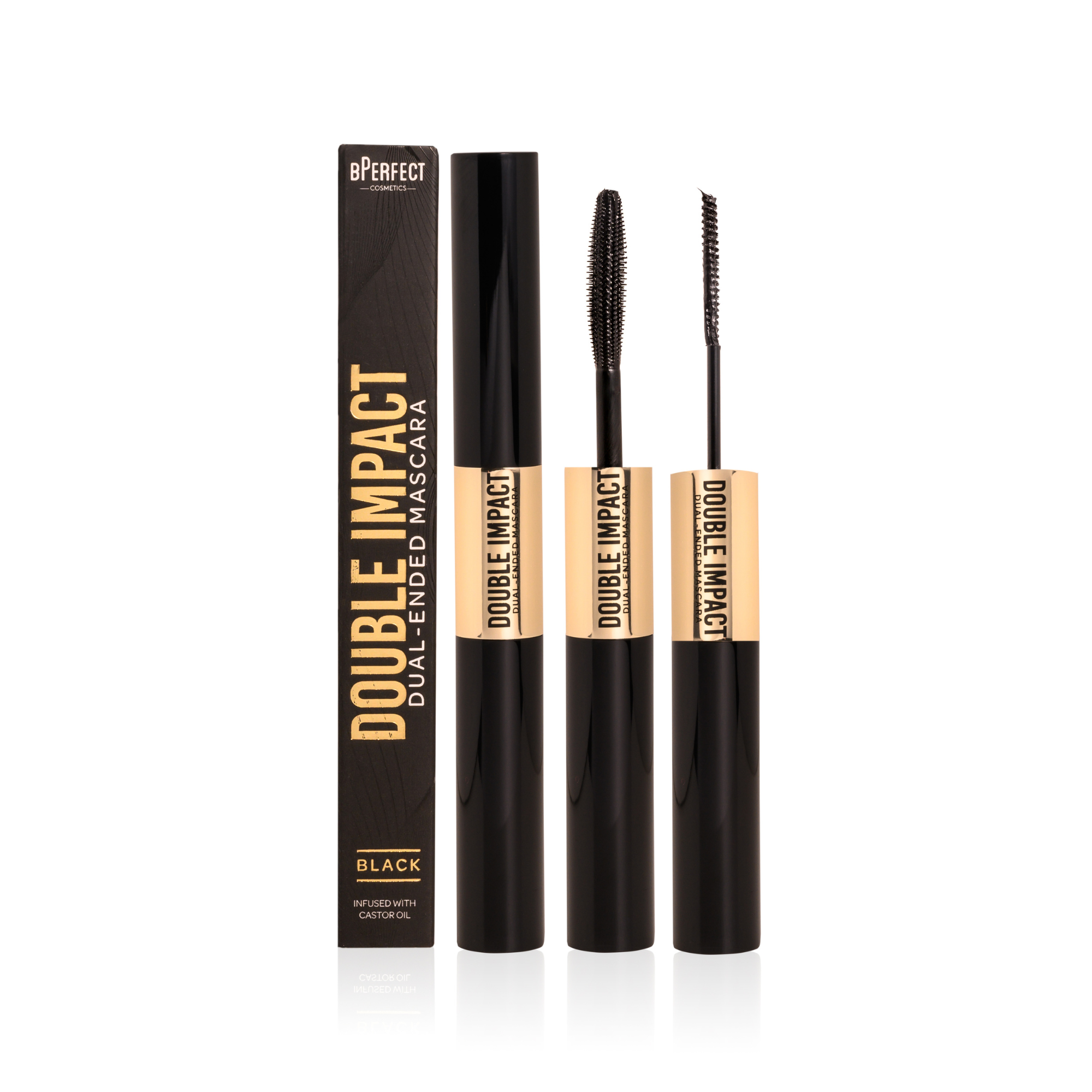 BPerfect Double Impact Mascara Noir Volume et Longueur
