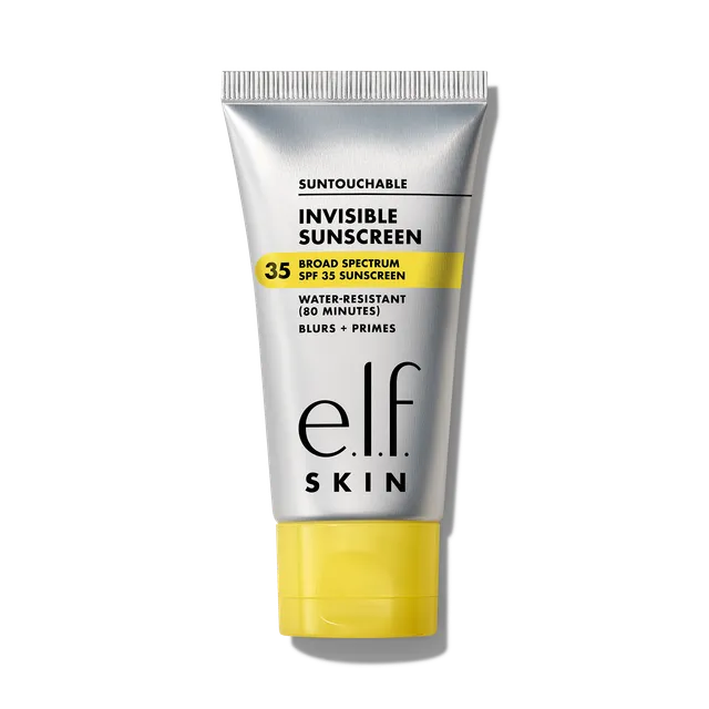 e.l.f. Suntouchable Invisible Sunscreen Gel solaire SPF 35 transparent