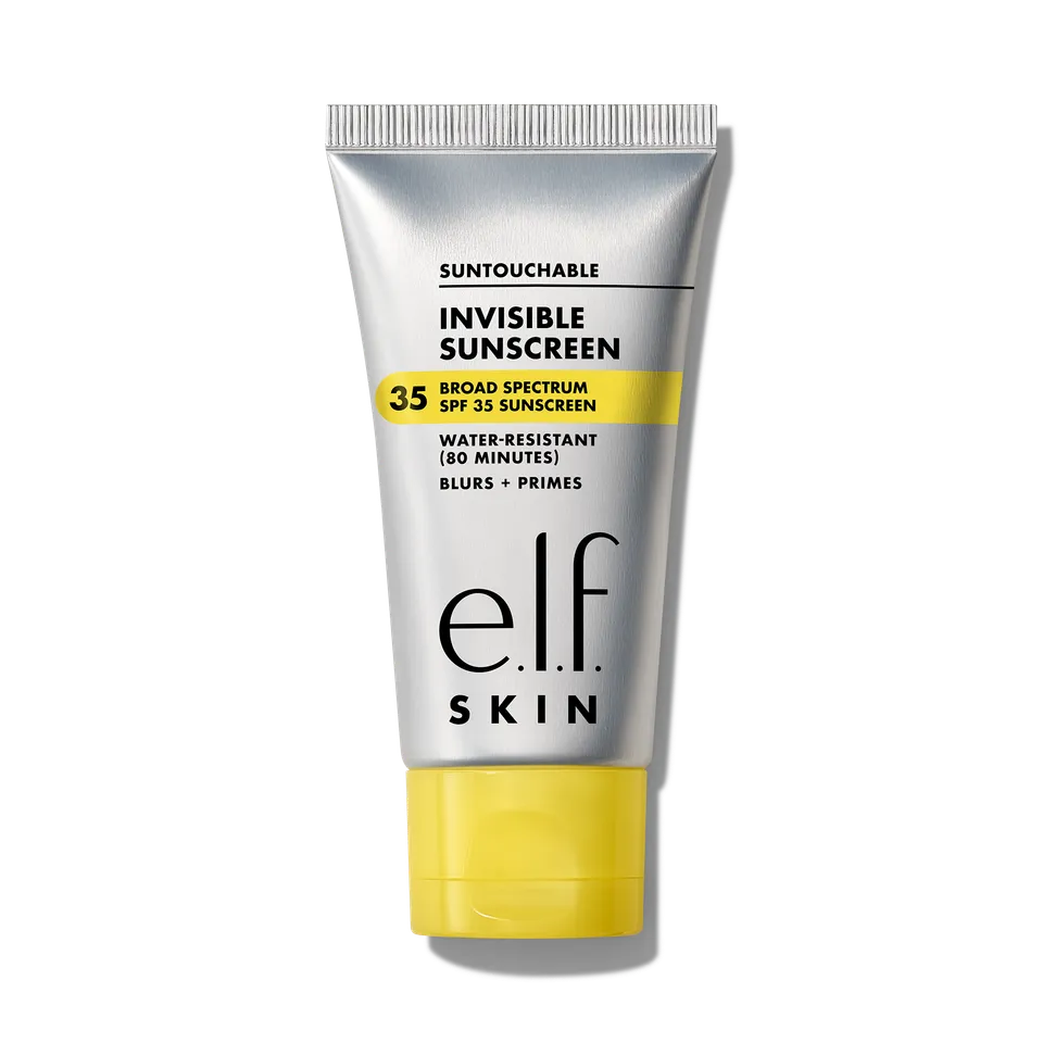 e.l.f. Suntouchable Invisible Sunscreen Gel solaire SPF 35 transparent