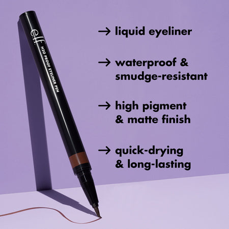 E.L.F. Eyes H2O Proof Eyeliner Feutre Noir Waterproof