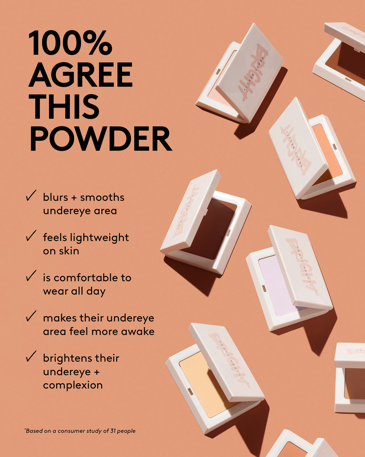 Fenty Beauty Bright Fix poudre Cinnamon 7,95 g