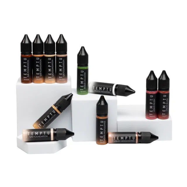 TEMPTU S/B Set Fond de Teint Essentials 12 Pièces Lumineux