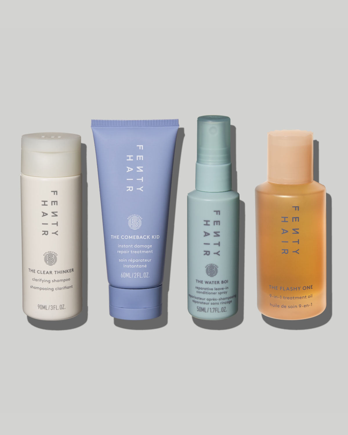 Fenty Beauty Showrunners coffret cheveux voyage réparation hydratant