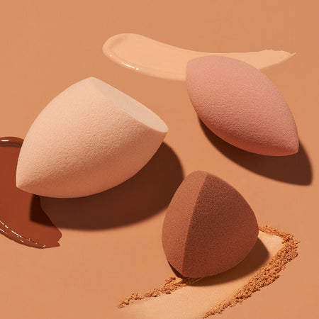 E.L.F. Total Sponge Set 3 Éponges Maquillage Teint