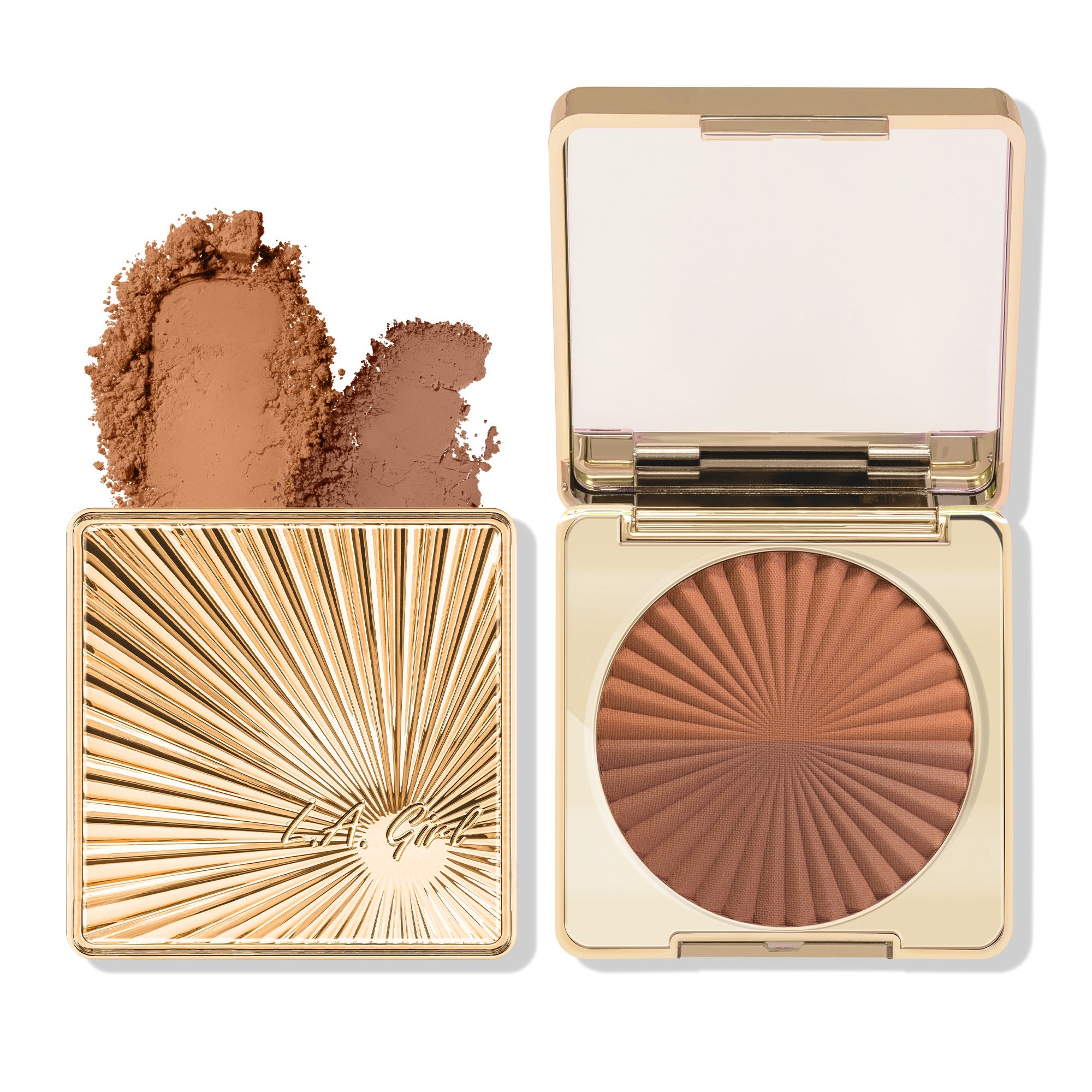 L.A. Girl Powder GFP686 Shadowplay duo bronzer mat