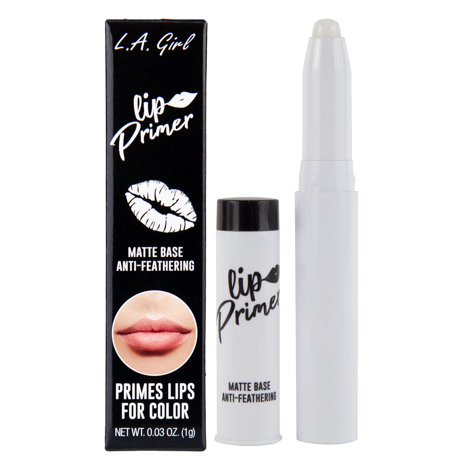 L.A. Girl Lip Care GLP526 Base Lèvres Transparente Mate Clear