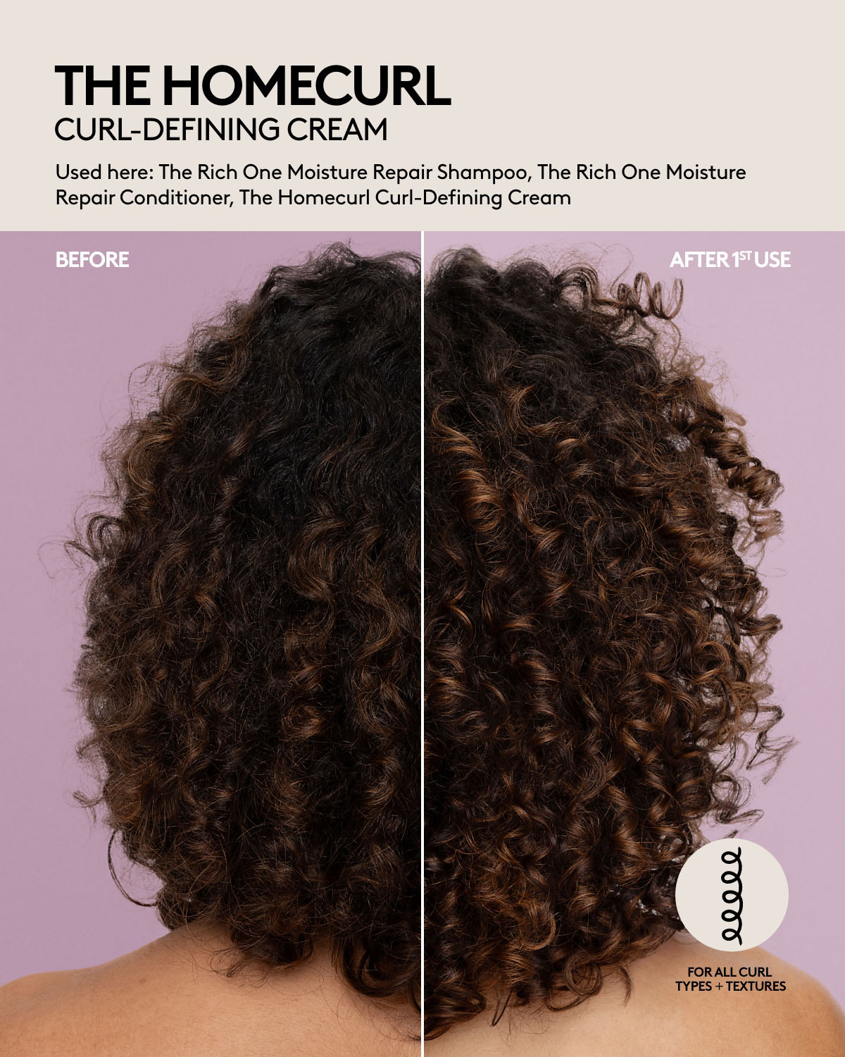 Fenty Homecurl crème définition boucles hydratante tous cheveux