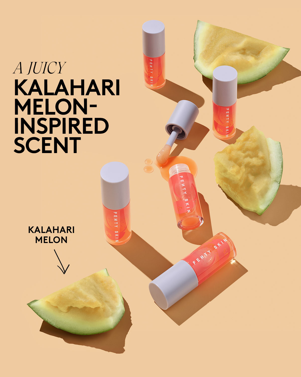 Fenty Beauty Lip Care Treatz huile lèvres Kalahari Melon 5,6 ml