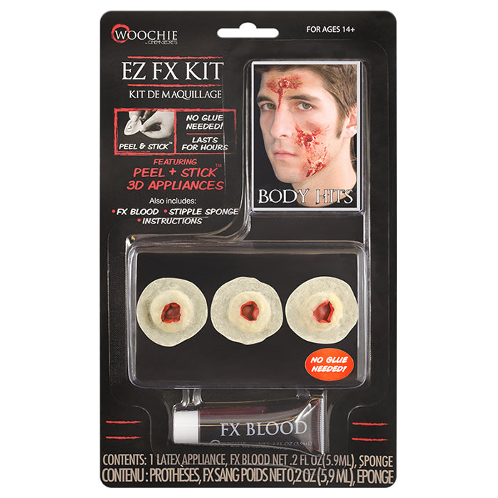 Cinema Secrets Woochie Body Hits EZ FX Kit peel & stick