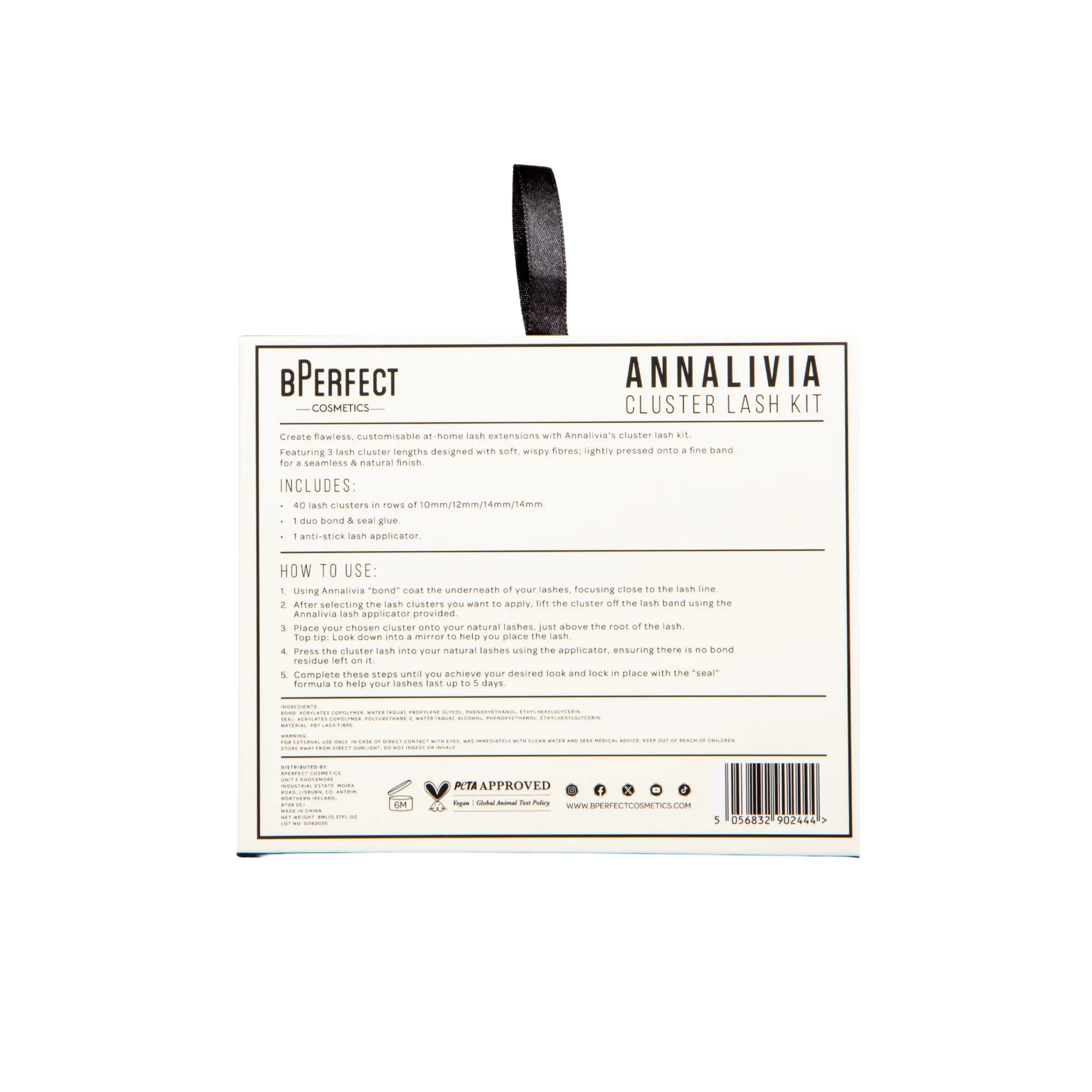 BPerfect x Annalivia Faux Cils Clusters 40 Pièces + Colle