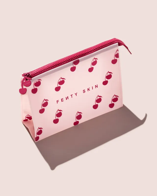 Fenty Skin Jelly Cherry Bag trousse maquillage transparente