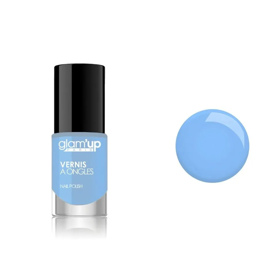GLAM'UP Les Ongles Bleu Lavande vernis à ongles brillant