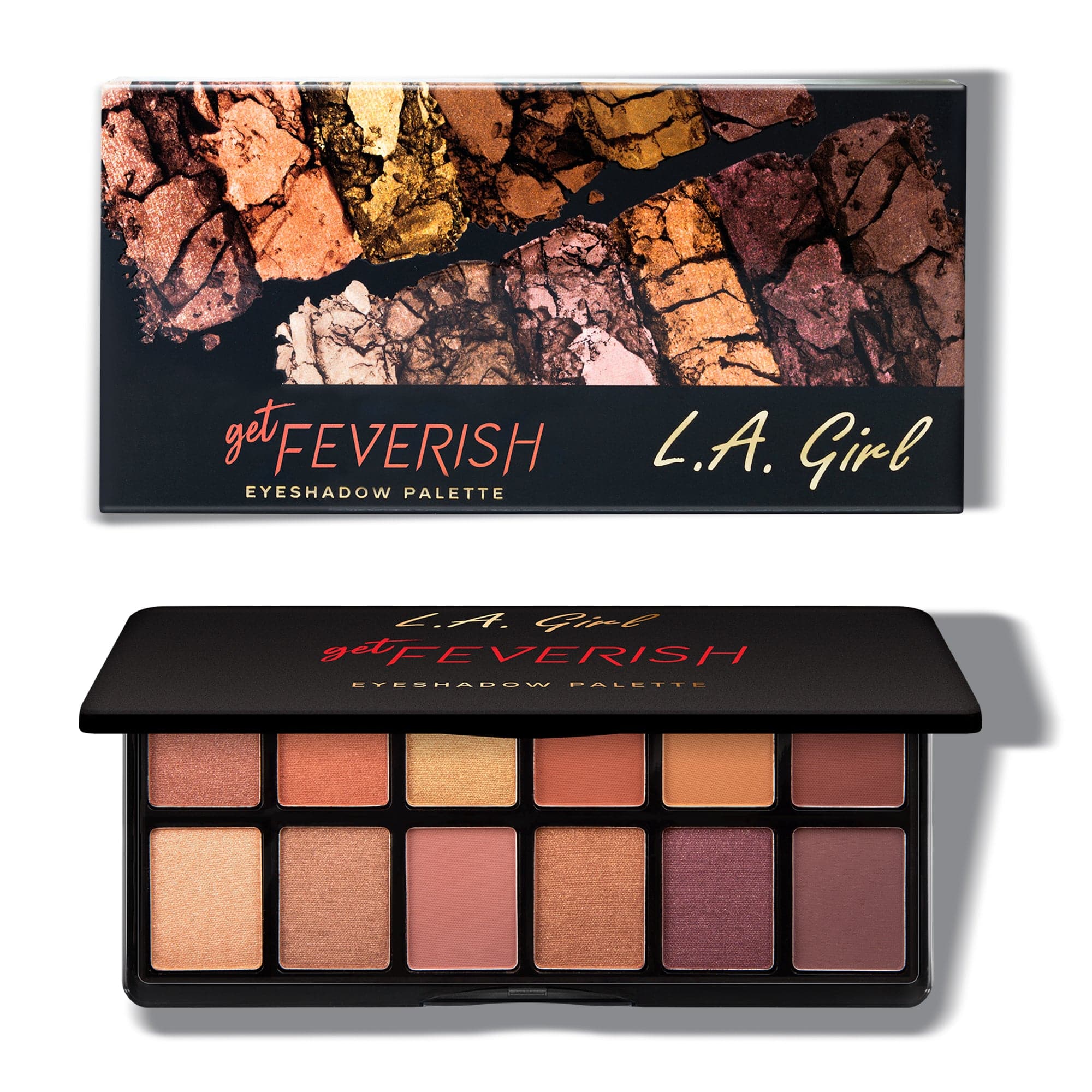 L.A. Girl Fanatic GES415 Get Feverish palette fards 12 teintes