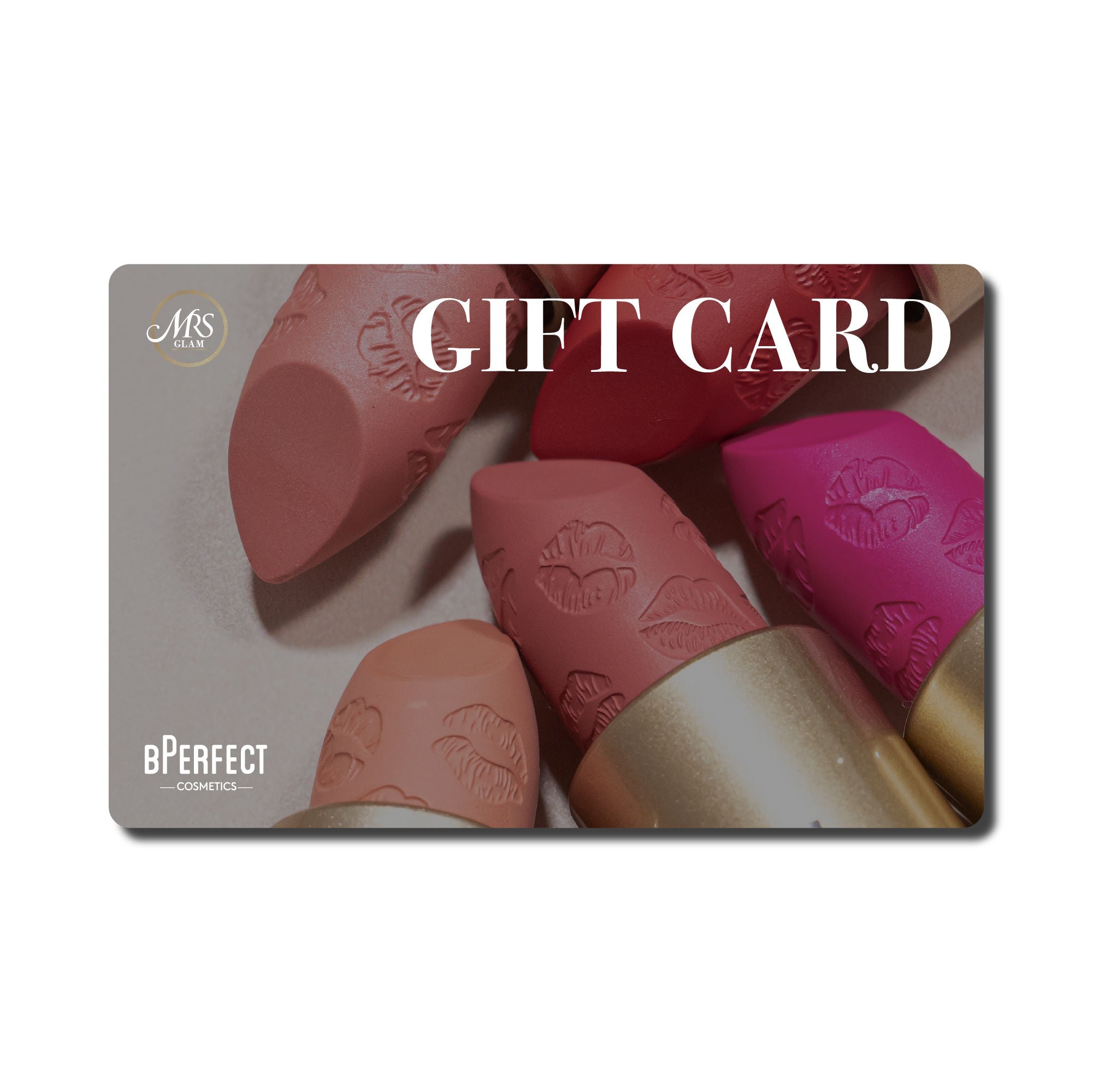 Mrs Glam E-Gift Card carte cadeau beauté 10 EUR