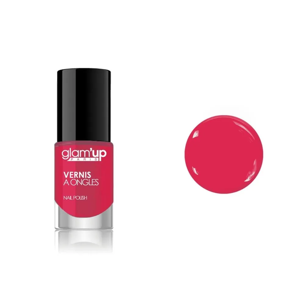 GLAM'UP Les Ongles Grenadine vernis à ongles longue tenue