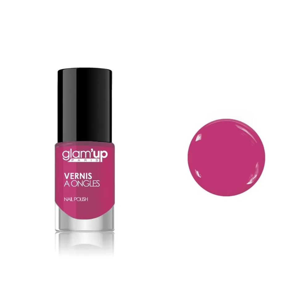 Glam'Up Les Ongles Vernis à Ongles Pink Cherry brillance longue tenue