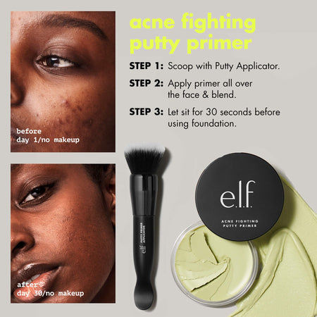 E.L.F Face Acne Fighting Putty Primer base anti-acné