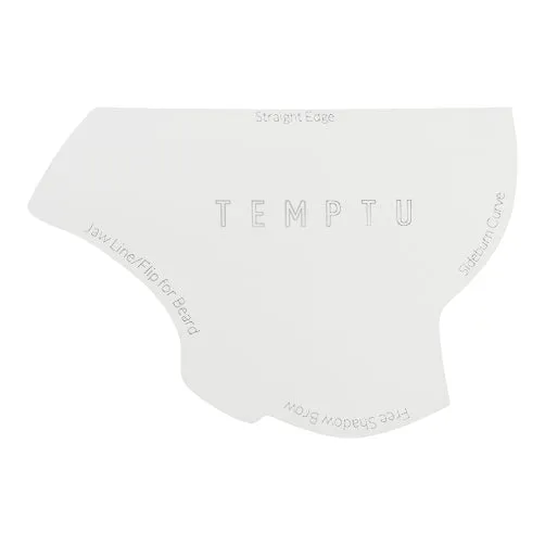 TEMPTU Airbrush Supplies Men's Grooming Stencil pochoir barbe 4 formes